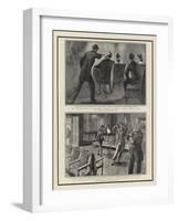 The Assassination of President Lincoln at Ford's Theatre-William Allen Rogers-Framed Giclee Print