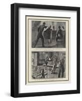 The Assassination of President Lincoln at Ford's Theatre-William Allen Rogers-Framed Giclee Print