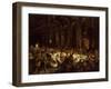 The Assassination of the Bishop of Liège-Eugene Delacroix-Framed Giclee Print