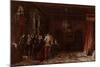 The Assassination of the Duke of Guise at the Château of Blois in 1588, 1834-Paul Hippolyte Delaroche-Mounted Giclee Print