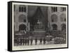 The Assassination of the Shah of Persia, the Body Lying in State in the Imperial Palace-null-Framed Stretched Canvas