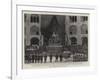 The Assassination of the Shah of Persia, the Body Lying in State in the Imperial Palace-null-Framed Giclee Print