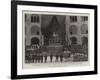 The Assassination of the Shah of Persia, the Body Lying in State in the Imperial Palace-null-Framed Giclee Print