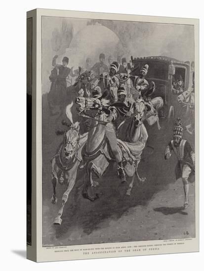 The Assassination of the Shah of Persia-John Charlton-Stretched Canvas