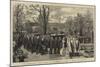 The Assassinations in Dublin, Funeral of Lord Frederick Cavendish at Edensor, Near Chatsworth-null-Mounted Giclee Print