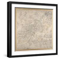 The Assault Near Rorschach on Lake Konstanz, C.1500-Albrecht Dürer-Framed Giclee Print