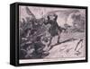 The Assault on Athlone Ad 1691-William Barnes Wollen-Framed Stretched Canvas