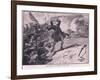 The Assault on Athlone Ad 1691-William Barnes Wollen-Framed Giclee Print