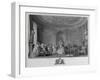 The Assembly at the Concert, Engraved by Francois Nicolas Barthelemy Dequevauviller (1745-1807)-Niclas II Lafrensen-Framed Giclee Print