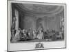 The Assembly at the Concert, Engraved by Francois Nicolas Barthelemy Dequevauviller (1745-1807)-Niclas II Lafrensen-Mounted Giclee Print