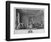 The Assembly at the Concert, Engraved by Francois Nicolas Barthelemy Dequevauviller (1745-1807)-Niclas II Lafrensen-Framed Giclee Print