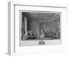 The Assembly at the Concert, Engraved by Francois Nicolas Barthelemy Dequevauviller (1745-1807)-Niclas II Lafrensen-Framed Giclee Print