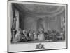 The Assembly at the Concert, Engraved by Francois Nicolas Barthelemy Dequevauviller (1745-1807)-Niclas II Lafrensen-Mounted Giclee Print