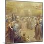 The Assembly at the Time of Peter I-Klavdi Vasilyevich Lebedev-Mounted Giclee Print