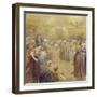 The Assembly at the Time of Peter I-Klavdi Vasilyevich Lebedev-Framed Giclee Print