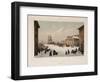 The Assembly of the Nobility House in Moscow, 1840S-Paul Marie Roussel-Framed Giclee Print