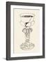 The Assignation, Cup of Poison-Arthur Rackham-Framed Art Print