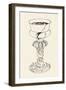 The Assignation, Cup of Poison-Arthur Rackham-Framed Art Print