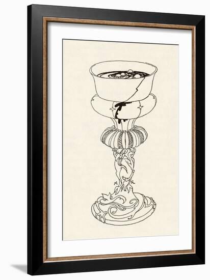 The Assignation, Cup of Poison-Arthur Rackham-Framed Art Print