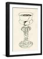 The Assignation, Cup of Poison-Arthur Rackham-Framed Art Print