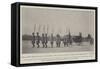 The Assize Procession at Chester, the Javelin Men in their New Beefeaters' Costume-null-Framed Stretched Canvas