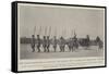 The Assize Procession at Chester, the Javelin Men in their New Beefeaters' Costume-null-Framed Stretched Canvas