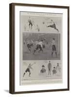 The Association Football Cup Tie at the Crystal Palace-Ralph Cleaver-Framed Giclee Print