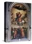 The Assumption by Titian, S. Maria Dei Frari, Venice, Veneto, Italy-Walter Rawlings-Stretched Canvas