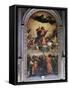The Assumption by Titian, S. Maria Dei Frari, Venice, Veneto, Italy-Walter Rawlings-Framed Stretched Canvas
