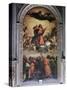 The Assumption by Titian, S. Maria Dei Frari, Venice, Veneto, Italy-Walter Rawlings-Stretched Canvas