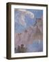 The Assumption, Fresco-Domenico Morelli-Framed Giclee Print