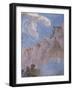 The Assumption, Fresco-Domenico Morelli-Framed Giclee Print