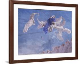 The Assumption, Fresco-Domenico Morelli-Framed Giclee Print