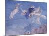 The Assumption, Fresco-Domenico Morelli-Mounted Giclee Print