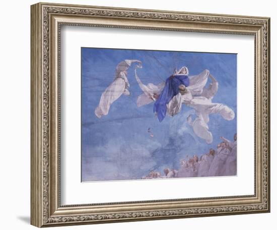 The Assumption, Fresco-Domenico Morelli-Framed Giclee Print