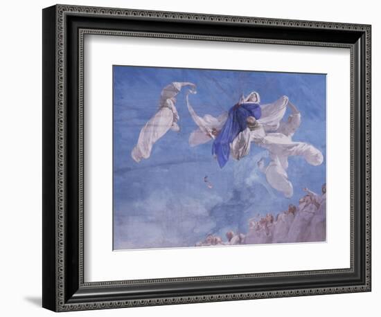 The Assumption, Fresco-Domenico Morelli-Framed Giclee Print