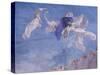 The Assumption, Fresco-Domenico Morelli-Stretched Canvas