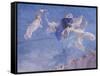 The Assumption, Fresco-Domenico Morelli-Framed Stretched Canvas