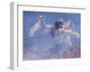 The Assumption, Fresco-Domenico Morelli-Framed Giclee Print