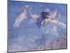 The Assumption, Fresco-Domenico Morelli-Mounted Giclee Print