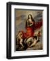 The Assumption of Mary Magdalene, 1636-Jusepe de Ribera-Framed Giclee Print