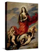 The Assumption of Mary Magdalene, 1636-Jusepe de Ribera-Stretched Canvas