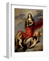 The Assumption of Mary Magdalene, 1636-Jusepe de Ribera-Framed Giclee Print