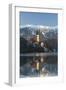 The Assumption of Mary Pilgrimage Church on Lake Bled, Bled, Slovenia, Europe-Miles Ertman-Framed Photographic Print