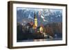 The Assumption of Mary Pilgrimage Church on Lake Bled, Bled, Slovenia, Europe-Miles Ertman-Framed Photographic Print