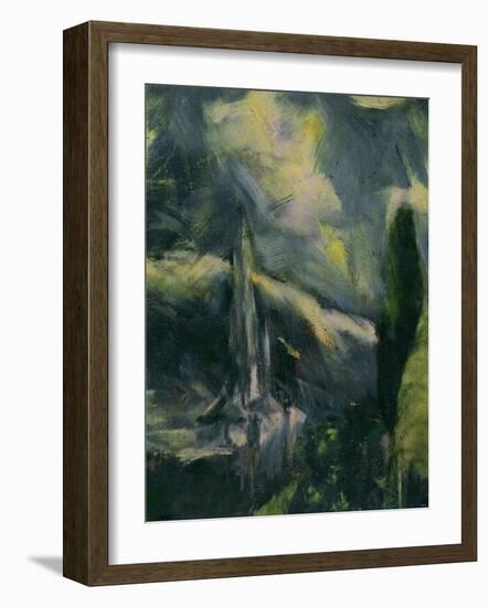 The Assumption of Saint Mary, Around 1613-El Greco-Framed Giclee Print