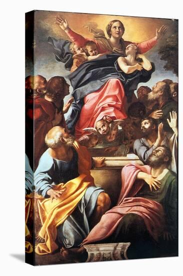 The Assumption of the Blessed Virgin Mary, 1600-1601-Annibale Carracci-Stretched Canvas