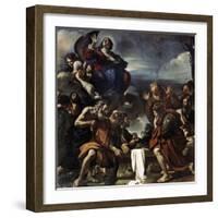 The Assumption of the Blessed Virgin Mary, 1623-Guercino-Framed Giclee Print