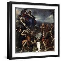 The Assumption of the Blessed Virgin Mary, 1623-Guercino-Framed Giclee Print