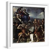 The Assumption of the Blessed Virgin Mary, 1623-Guercino-Framed Giclee Print